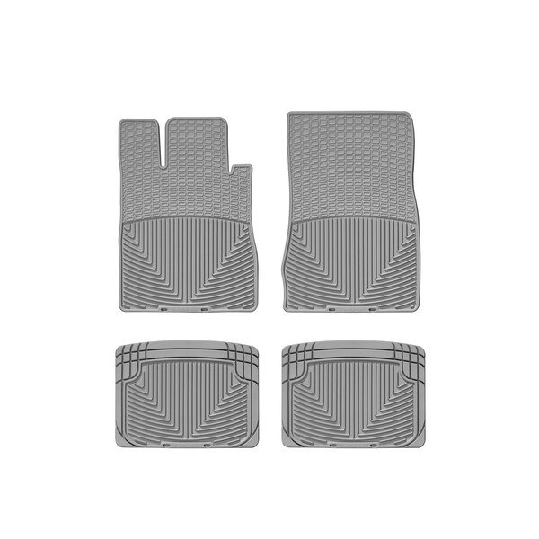 Weathertech Grey, Front and Rear All Weather Floor Mats W36GR-W20GR - main