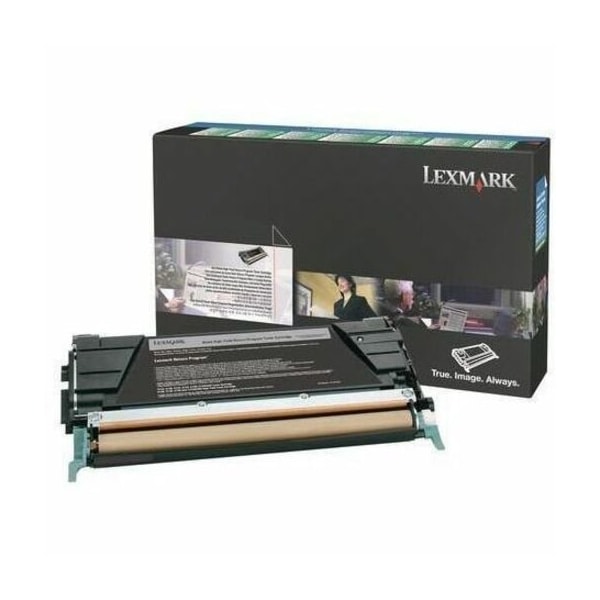 Lexmark Black High Yield Toner Cartridge 12K YLD 24B5807 - main
