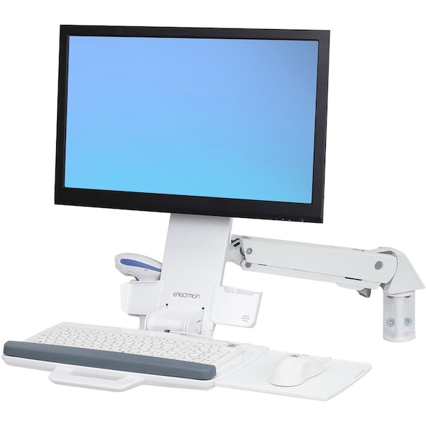 Ergotron StyleView Sit Stand Combo WHT 45266216 - main