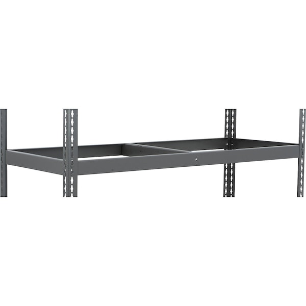 Global Industrial Extra Heavy Duty Boltless Shelving Additional Shelf, 96"W x 30"D, No Deck B3171210 - main