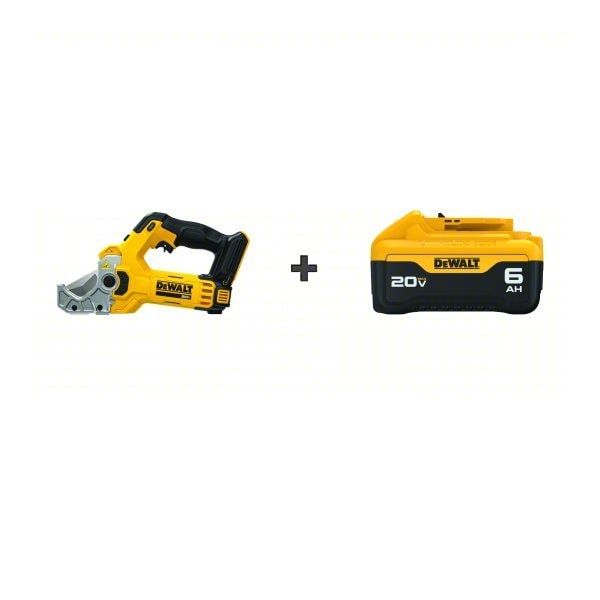 Dewalt Cordless Tube Cutter, 20 V DCE180B/DCB206 - main