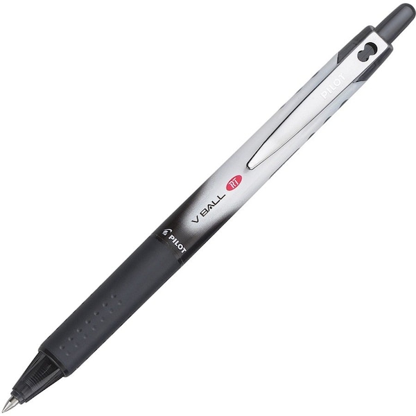 Pilot 26106 VBall Roller Ball Stick Pen Liquid Ink Black Ink Extra Fine 26106 - main