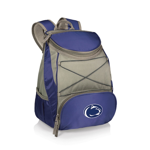 Picnic Time Family Of Brands NCAA Penn State Nittany Lions PTX Backpack CoolerNavy Blue with Gray Accents 633-00-138-494-0 - main