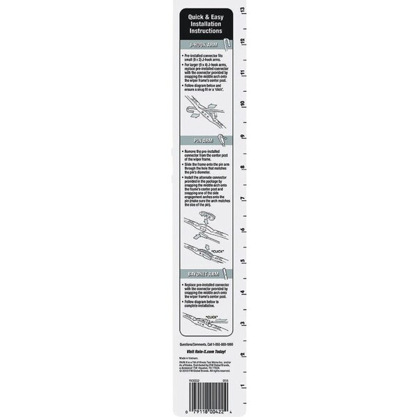 Rain-X Weatherbeater 21'' Wiper Blade RX30221 - main