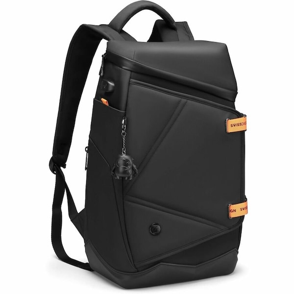 Swissdigital SEON Black L+ Backpack SD165001 - main