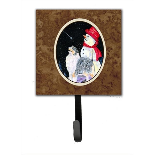 Carolines Treasures 4.25 x 6 in. Australian Shepherd Leash Or Key Hook SS8574SH4 - main