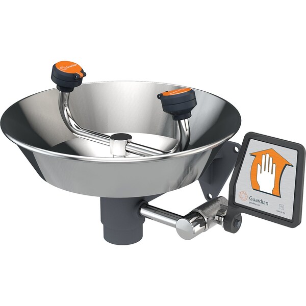 Guardian Wall-Mount Eye Wash Stainless Steel PLS1619-SS - main