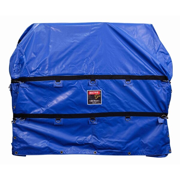 Mytee Products Coil Tarps 6ft x 6ft x 6ft - BLUE CT6-6-BLUE - main
