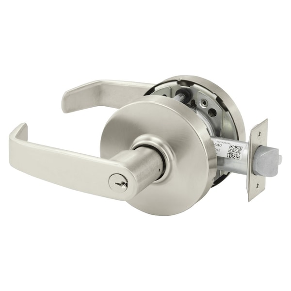 Sargent Grade 1 Storeroom/Closet Cylindrical Lock, L Lever, L Rose, Conventional Cylinder, Satin Nickel Fin 10XG04 LL 15 - main