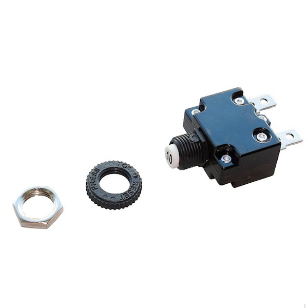 Optifuse Circuit Breaker, CBW57 Series, 30A, 250V AC, 1kA at 250V AC, 300A at 50V DC CBW57-PS-10A-5X - main