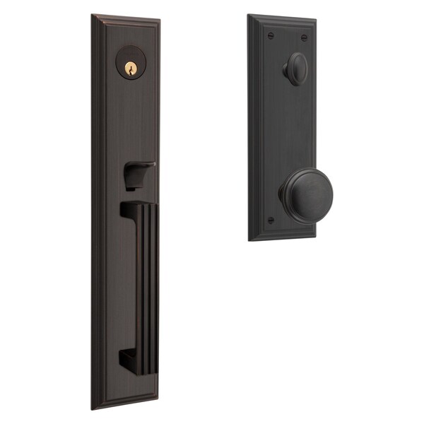 Baldwin Tremont Full Escutcheon Emergency Egress Single Cylinder Tubular Handleset with 5069 85342112ENTR - main