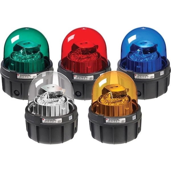 Federal Signal Warning Light, LED, Amber, 120VAC 371LED-120A - main