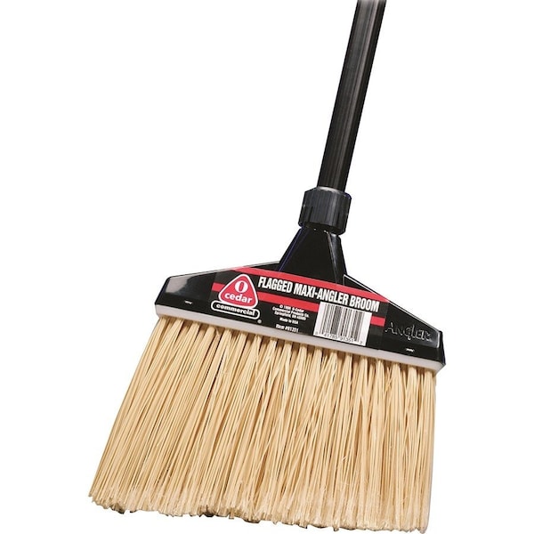 Diversey 14 in Sweep Face Angle Broom, Black DVO91351 - main