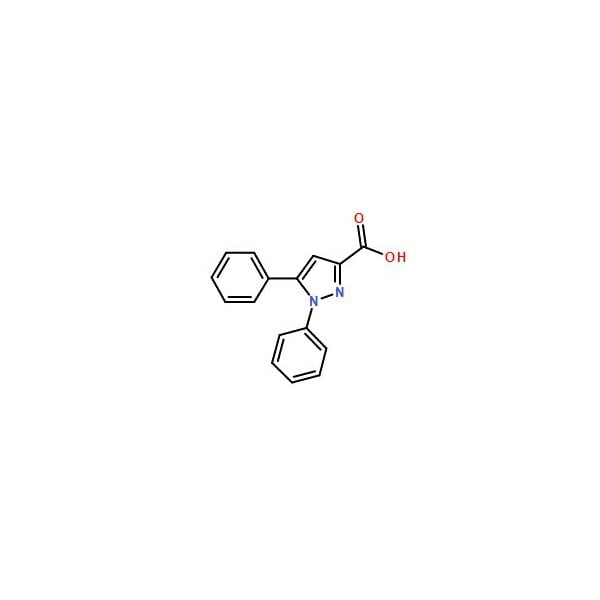 Ak Scientific 1, 5-Diphenyl-1H-pyrazole-3-carboxylic acid (100mg), CAS 13599-22-9 6411AA-100mg - main
