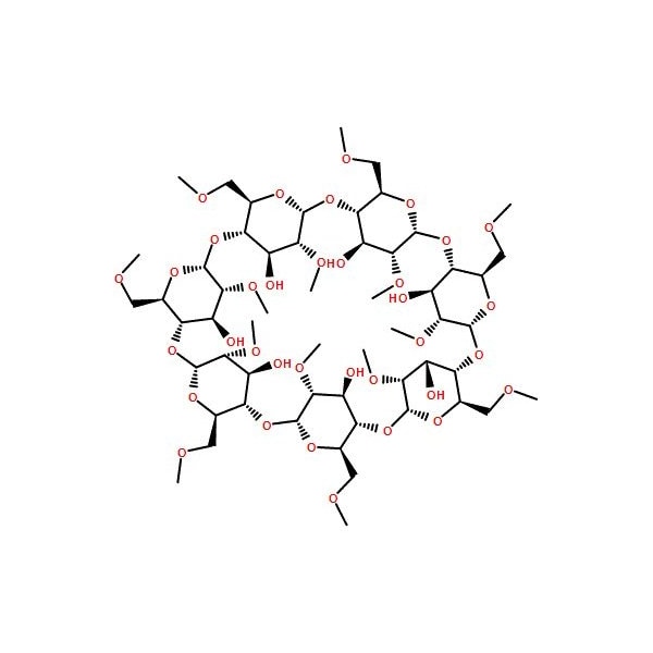 Ak Scientific Heptakis(2, 6-Di-O-methyl)-beta-cyclodextrin; contains Trimethyl-beta-cyclodextrin (5g), CAS 51166-7 8687AJ-5g - main