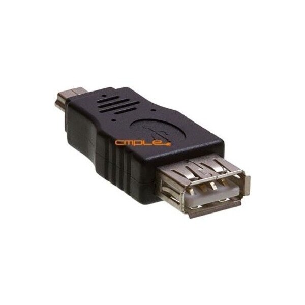 Cmple USB 2.0 A Female to Mini B 5-Pin Male Adapter 1210-N - main