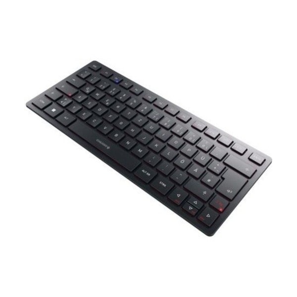 Cherry KW 9200 MINI, Rechargeable multi-device compact keyboard with 2.4 GHz wireless, Bluetooth 5.0 and JK-9250US-2 - main