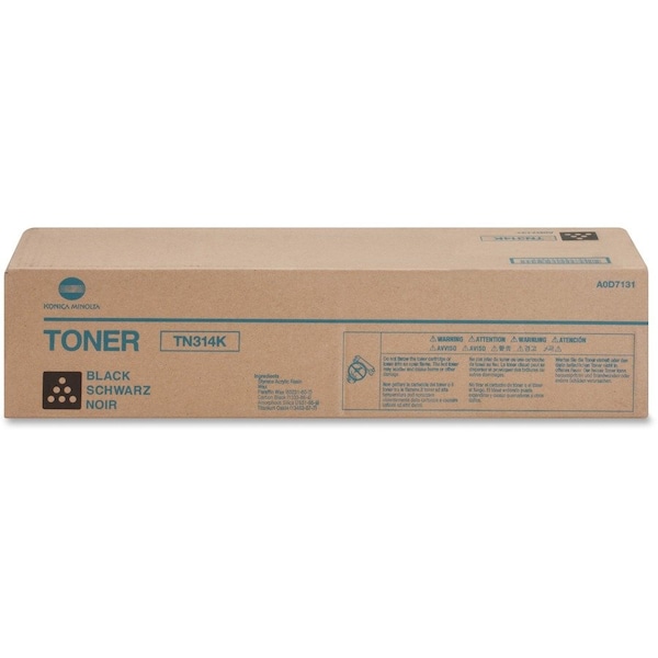Konica Minolta Black Toner Cartridge 26K YLD TN314K - main