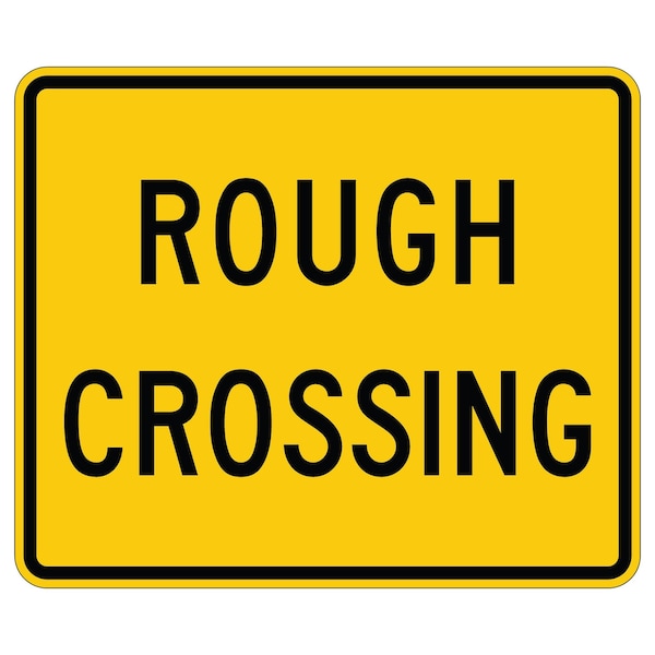 Sign Solutions Usa Traffic Sign, 30 in Width, Aluminum Sign, Horizontal Rectangle DUS06DFY3024W10-15P - main