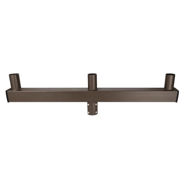 J&H Led J&H LED 180-Degree Triple Low Profile Bullhorn Tenon Adapter, 3-Head Pole Mount, Bronze JH-1LPB3-54C - main