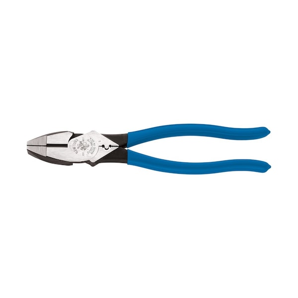 Klein Tools 9 3/8 in 2000(TM) Linemans Plier High Leverage w/ Wire Crimper, Steel D2000-9NECR - main