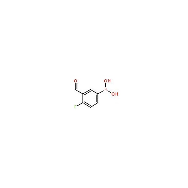 Ak Scientific 4-Fluoro-3-formylbenzeneboronic acid (5g), CAS 374538-01-9 V1931-5g - main