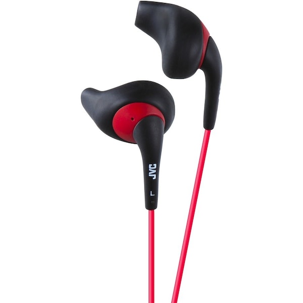 Jvc Gumy HA-EN10-B Earphone - Stereo - Wired - Earbud - Binaural - In-ear - 3.28 ft Cable - Black HAEN10-B-K - main