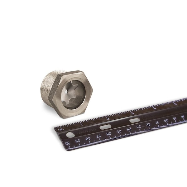 Oil-Rite Fused Window Sights - 1in. NPT, 1 3/8in., Stainless Steel, Not Applicable, 1in. A2890-15 - main