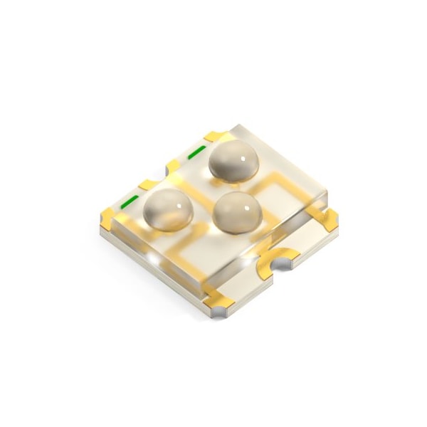 Sunled SMD LEDss, Chip Type, Color: Blue / Red / Green Lens: Water Clear Wavelength: XZFBBM2ACRDG92W-3 - main