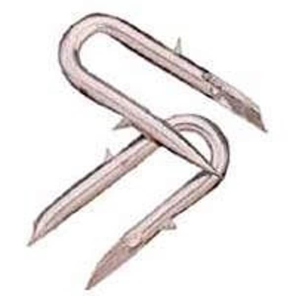 Deacero DEACERO 7465 Fence Staple, 1-3/4 in L, Galvanized 7465 - main