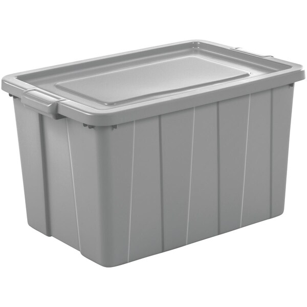 Sterilite Tuff1 30 Gal. Cement Tote with Handles 16796A04 - main