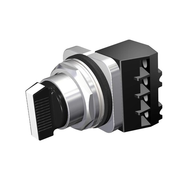 Siemens US2 30mm 3-Pos Switch, 1NO/1NC, Watertight, A600/P600 52SA2CABA1P - main