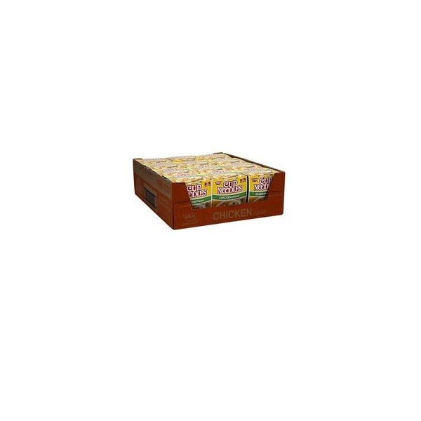 Nissin Foods Top Ramen Chicken Flavor Cup Noodles, Noodles, Chicken, 2.25 oz, 12PK 23003 - main