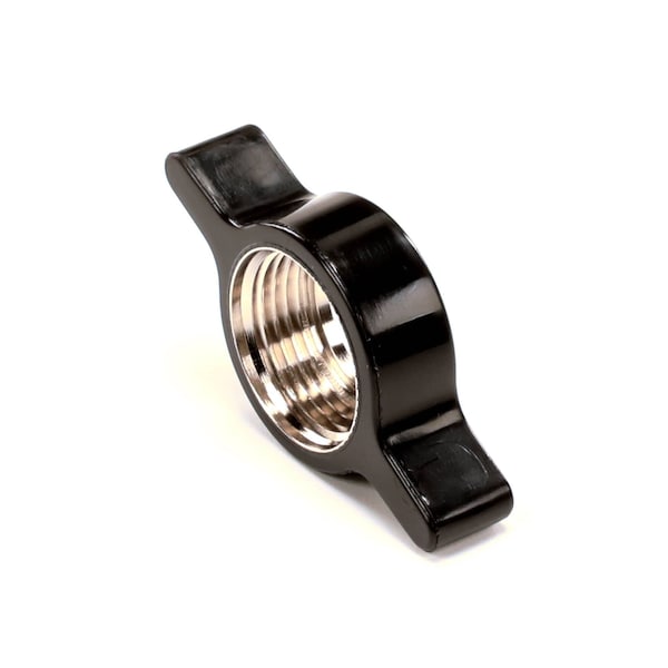 Wilbur Curtis WC-1905M Wing Nut, Plastic with Metal Thread, 1-1/32-14 3375001421 - main