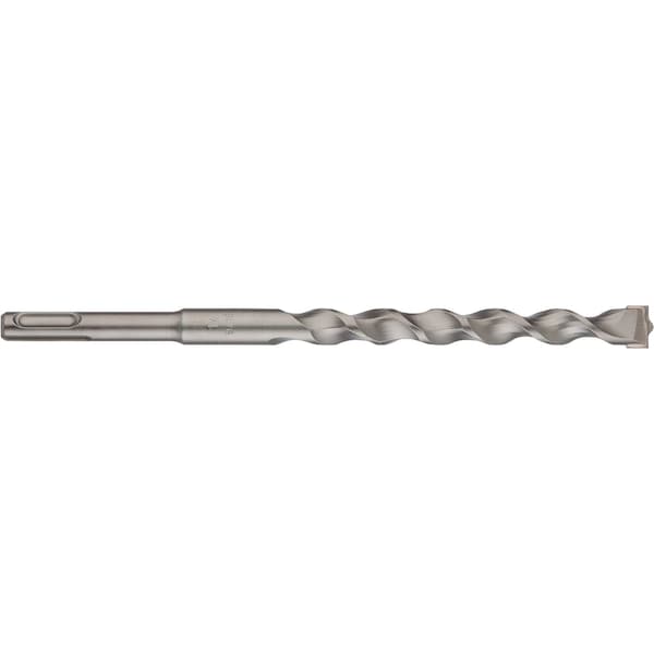 Cle-Line 3/4x12IN HSS Carbide-Tipped 118 Degree SDS-Plus 2-Flute Masonry Drill Cle-Line 1821 Sand Blasted RHS/RHC C21048 - main