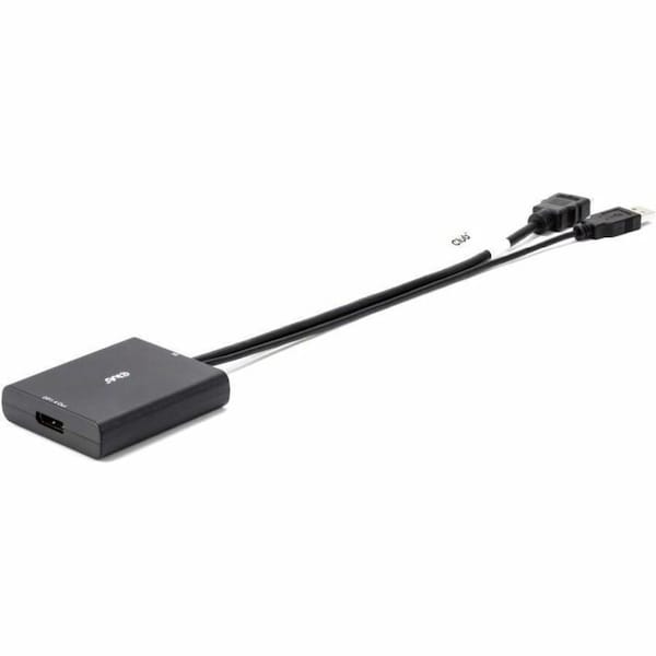 Club 3D B.V Club 3D HDMI + USB Bus powered to DisplayPort 4K120Hz or 8K30Hz M/F Adapter CAC-1335 - main