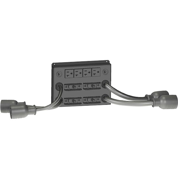 Vertiv Power Output Distribution, 8 Outlet(s) (4) L5-20R, (4) 5-20R PD2-107 - main