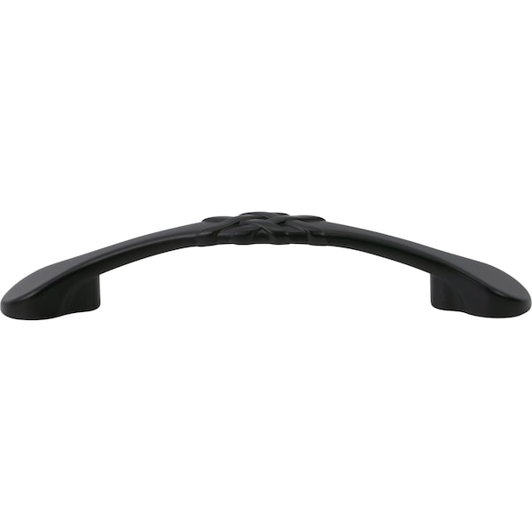 Designperfect 3-3/4'' Center-to-Center Arch Pull, Matte/Flat Black, 10PK DPA10L663BLK - main