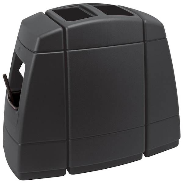 Homecare Products 55 gal Haven 2 Side Fold Towel, Black HO989153 - main