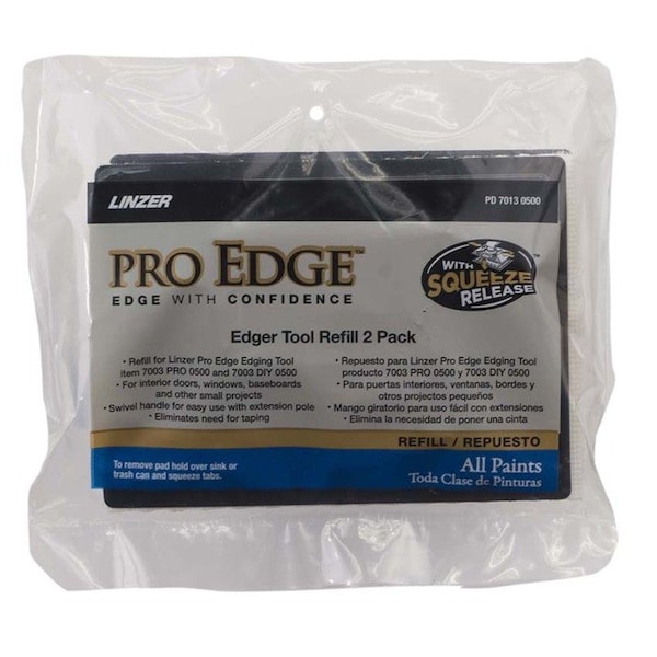 Linzer 5in PD 7013 Blue Pro Edge Refill For 5in Edger Pad Painters, 2-Pack PD 7003 PRO - main