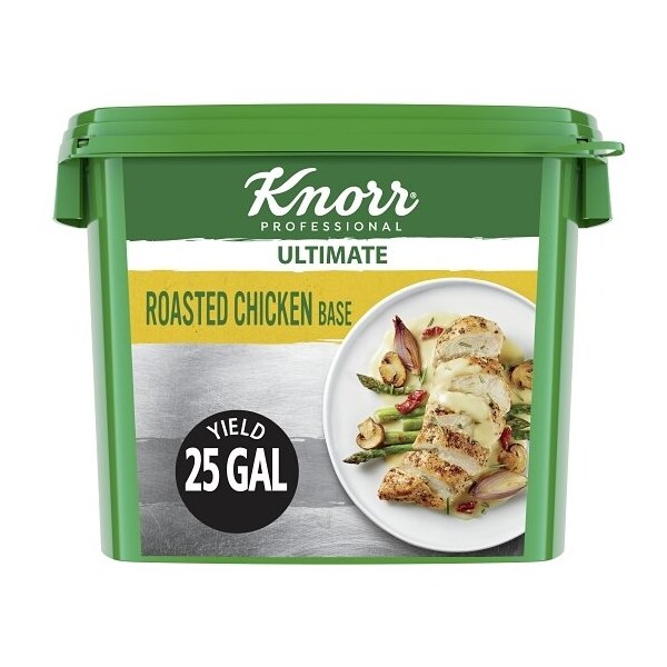 Knorr Professional Ultimate Roasted Chicken Stock Base, 5 Pound 84149982 - main