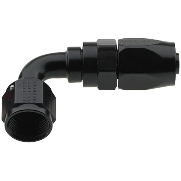 Geared2Golf 229008-BL 90 deg -08 AN Pro-Flow Hose End Fitting, Black GE3625907 - main