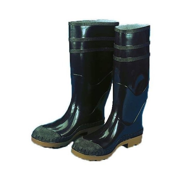 Mutual Industries Work Boot Over the Sock Black Size 9, 2PK M14502-2-9 - main