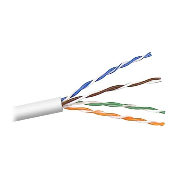 Belkin Bulk Cable - Bare Wire - Bare Wire - Unshielded Twisted Pair (Utp) - A7J304-1000-WHT - main