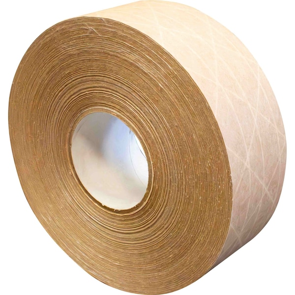 Encore Packaging Water Activated Kraft Paper with Filament - 2" x 375', 2" Core - Case of 8 Rolls RSA-200-375 - main
