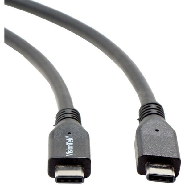 Visiontek Products USB 3.1 Type C M to Type C M 1 Meter Retail 900825 - main