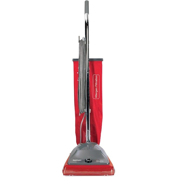 Sanitaire TRADITION Upright Vacuum SC688A, 12" Cleaning Path, Gray/Red SC688B - main