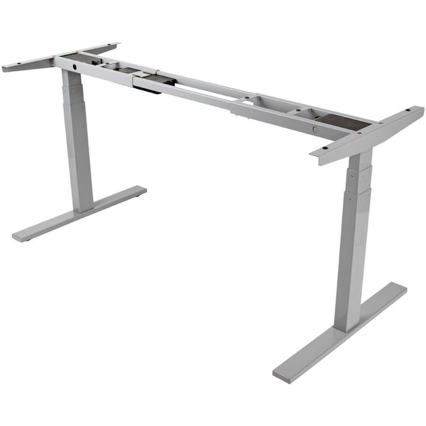 Tripp Lite Sit Stand Adjustable Electric Desk Base for Standing Desk Gray WWBASE-GY - main
