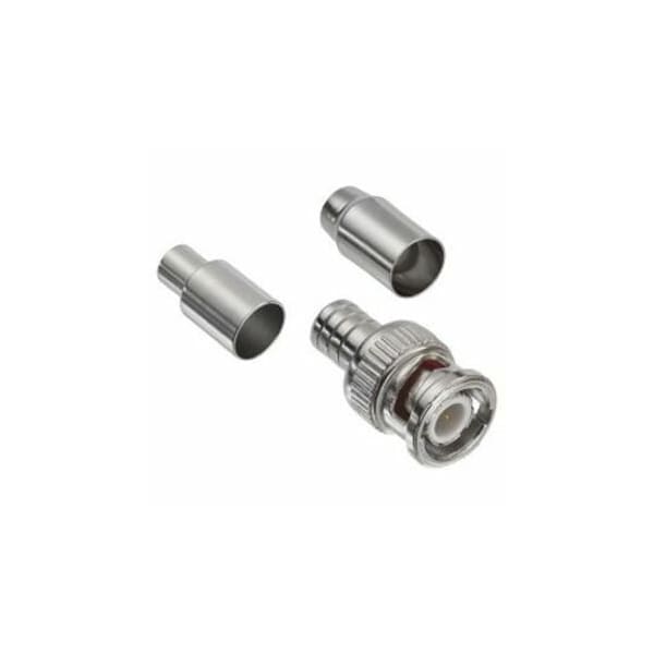 Gem By Triplett RG59 PVC, RG6 TFE BNC Male 2 Pc Cr, PK10 301-0TP - main