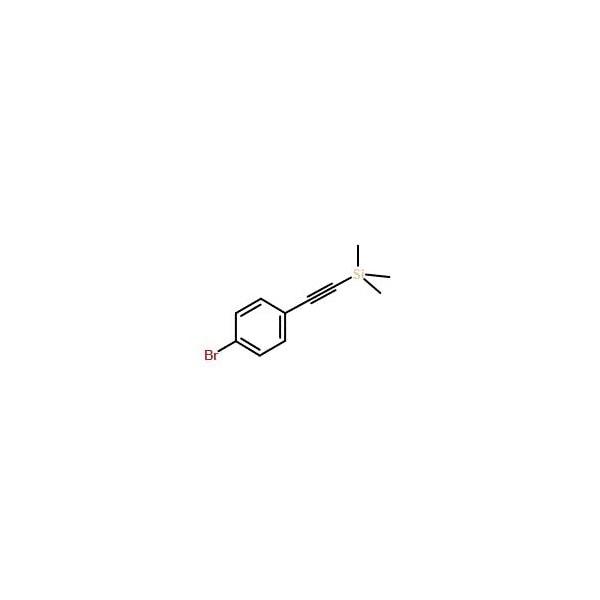 Ak Scientific (4-Bromophenyl)ethynyl)trimethylsilane (5g), CAS 16116-78-2 8155AA-5g - main